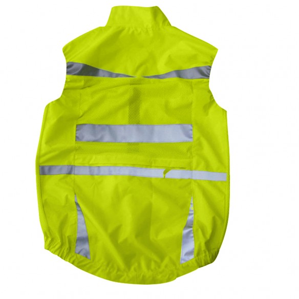 Chaleco Reflectante Ciclista Amarillo