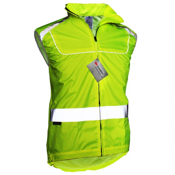 Chaleco Reflectante Ciclista Amarillo