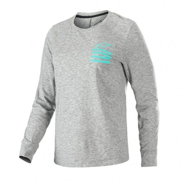 Camiseta Stella Merino m/l Gr cl/Az cera