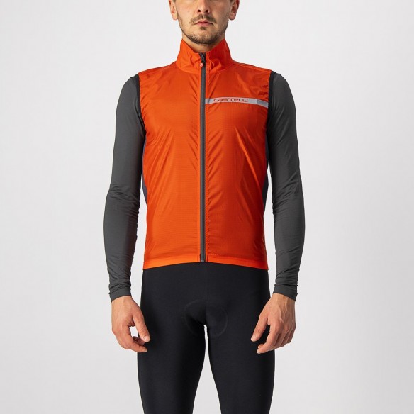 Chaleco Squadra Stretch Rj Fiery/Gr osc