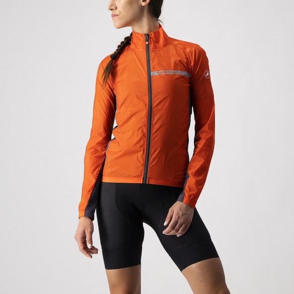 Chaqueta Squadra Stretch W Rj Fiery/Gr o