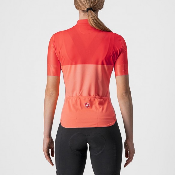 Maillot Velocissima W Coral Flash/Rs brill