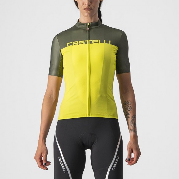 Maillot Velocissima W Sulphur/Vrd Milit
