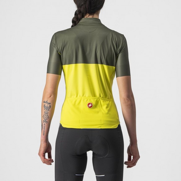 Maillot Velocissima W Sulphur/Vrd Milit