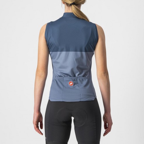 Maillot Velocissima s/m W Az acero cl/Az Moonlight