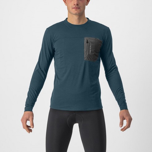 Maillot Unlimited Merino m/l Vrd osc