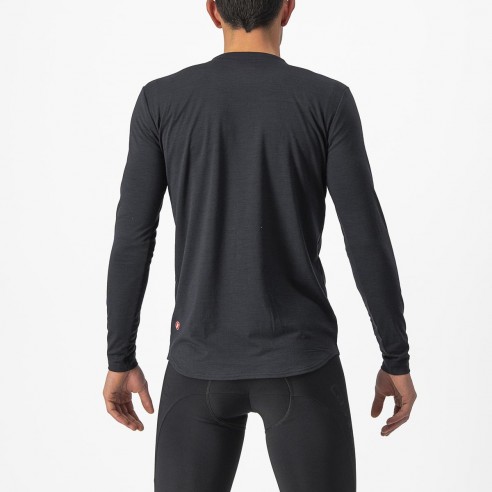 Maillot Unlimited Merino m/l Neg cl/Gr Niquel