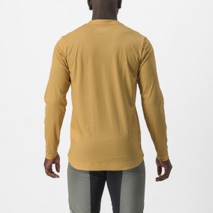 Camiseta Trail Tech 2 m/l Miel 2