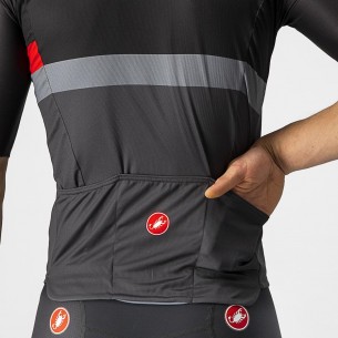 Maillot A Blocco Neg cl/Rj/Gr osc 2
