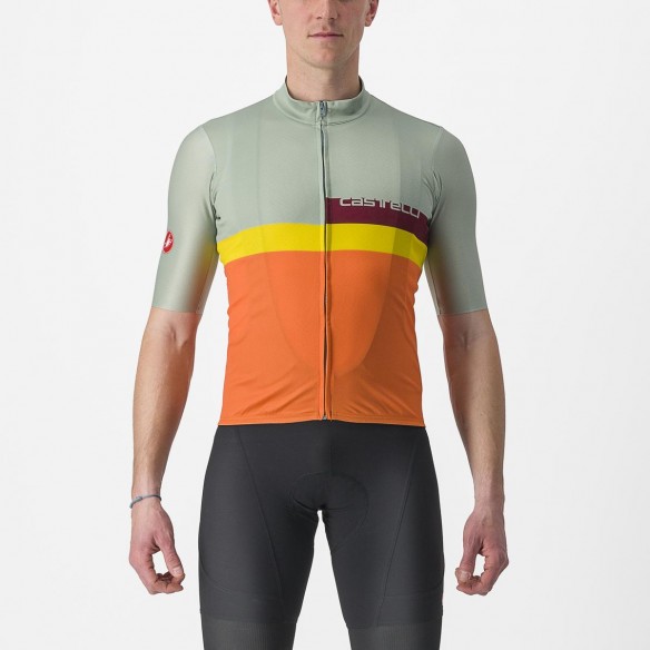 Maillot A Blocco Vrd Defender/Rj burdeos osc