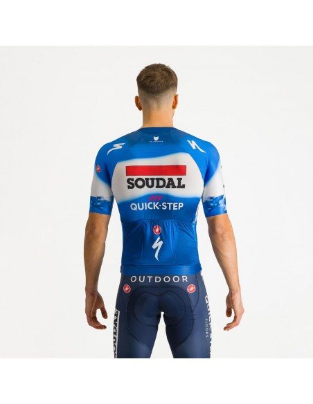 Maillot Aero Race 7 Az Ceram/Bln Soudal QuickStep 2024