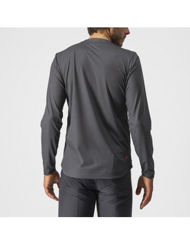 Camiseta Trail Tech m/l Gr osc/Neg/Lim Elec