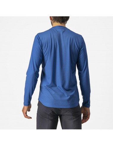 Camiseta Trail Tech m/l Az Cobalto/Az Savile/Pt
