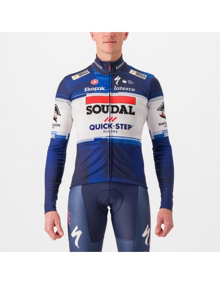 Maillot Térmico m/l Az osc/Bln Souldal QuickStep 2023