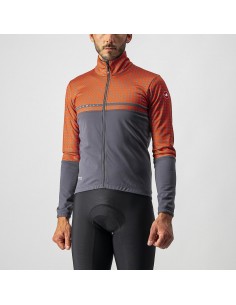 Chaqueta Finestre Gr osc/Rj Fiery/Vrd 