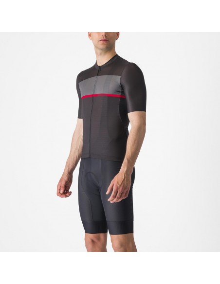Maillot Tradizione Neg cl/Gr osc/Rj