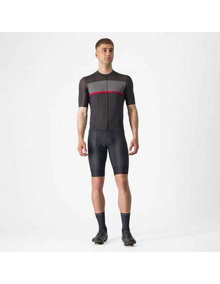Maillot Tradizione Neg cl/Gr osc/Rj