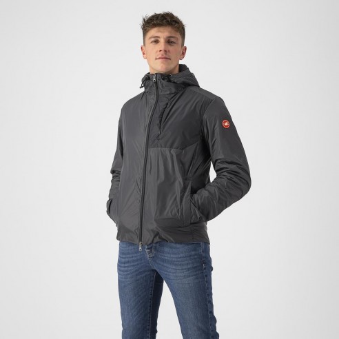 Chaqueta Riscalda Puffy Gr osc/Lima Elec