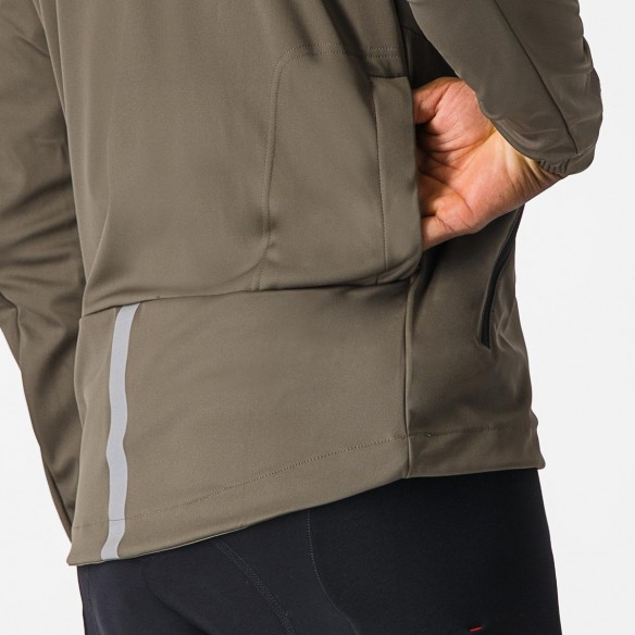 Chaqueta con capucha Trail Gr osc