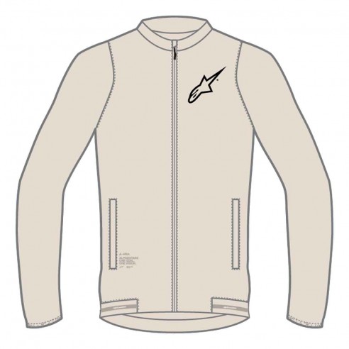 Chaqueta A-Aria Windbreaker Crudo