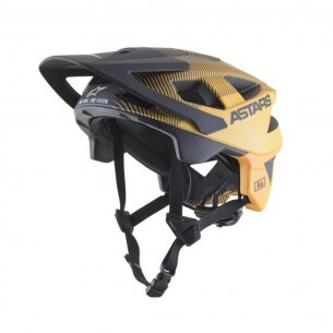 Casco Vector Pro A2 Negro/Mandarina mate