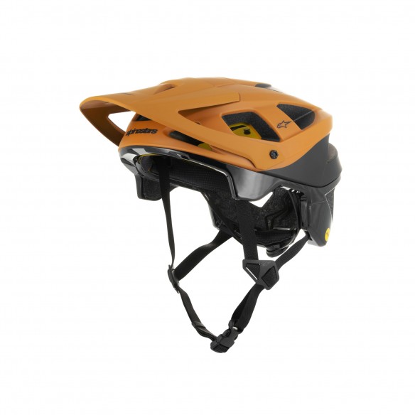 Casco Vector Tech Zeal Neg/Dorado osc