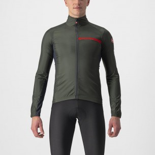 Chaqueta Squadra Stretch Vrd militar/Gr osc