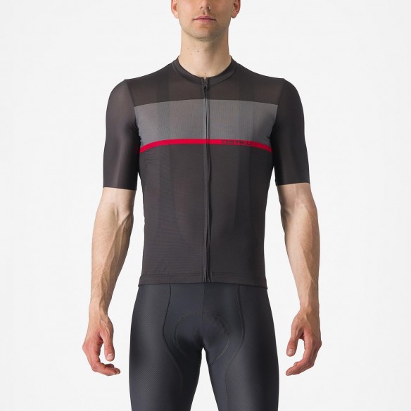 Maillot Tradizione Neg cl/Gr osc/Rj