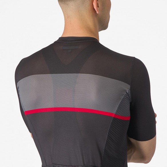 Maillot Tradizione Neg cl/Gr osc/Rj