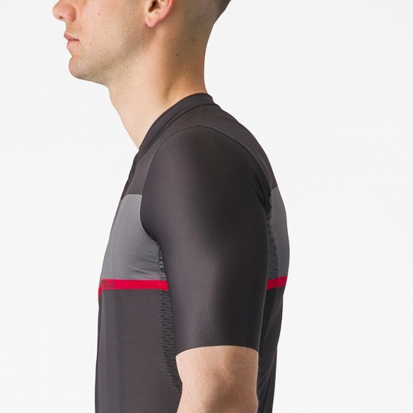 Maillot Tradizione Neg cl/Gr osc/Rj