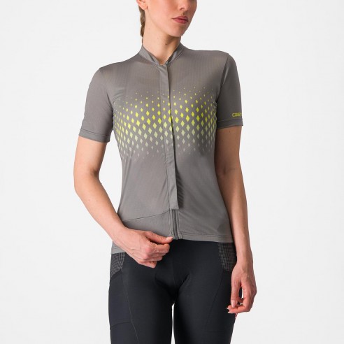 Maillot Unlimited Sentiero 3 W Gr gunmetal/Am Azufre