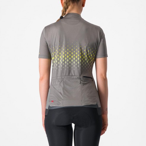 Maillot Unlimited Sentiero 3 W Gr gunmetal/Am Azufre