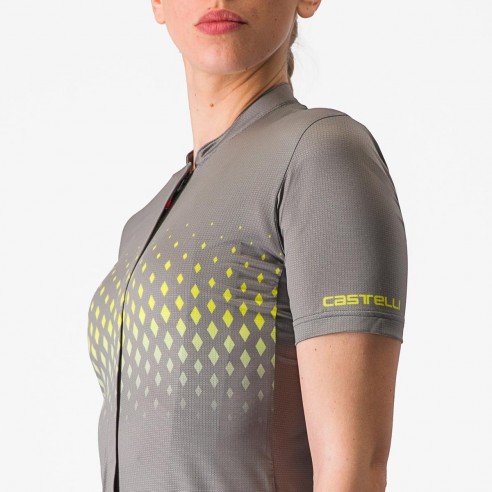 Maillot Unlimited Sentiero 3 W Gr gunmetal/Am Azufre
