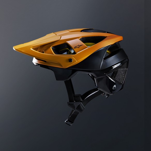 Casco Vector Tech Zeal Neg/Dorado osc