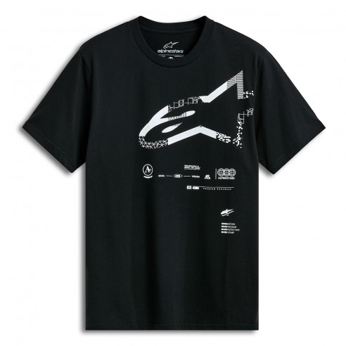 Camiseta Geografica m/c Neg