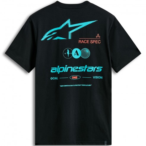 Camiseta Asym m/c Neg