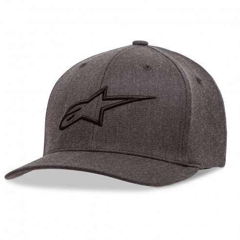 Gorra Ageless Curva Carbón/Neg