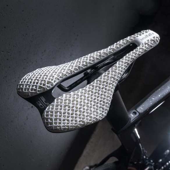 Sillín SLR Boost 3D L3 Carbonio Superflow LTD ED. Blanco