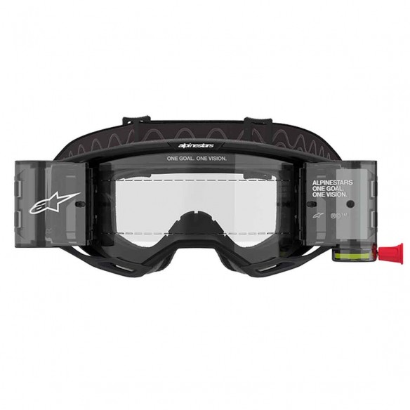 Máscara Vision 8 Corp Neg Transp Roll Off