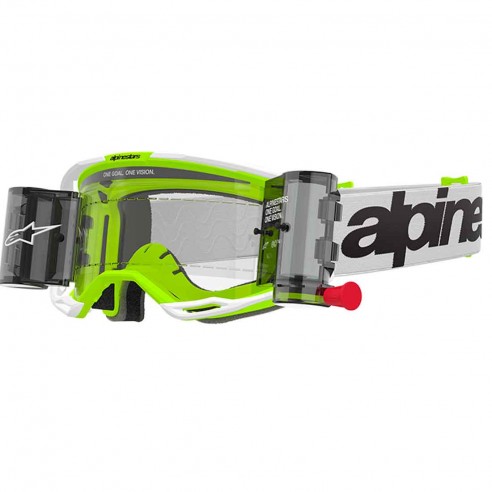 Máscara Vision 8 Wordmark Bln/Am fl Transp Roll Off