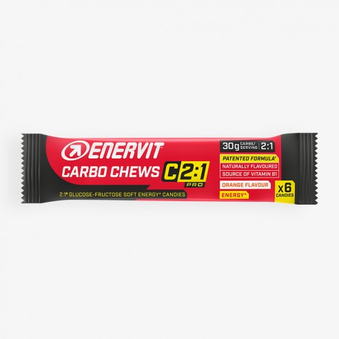 Carbo Chews Enervit C2:1 Naranja 3x34g