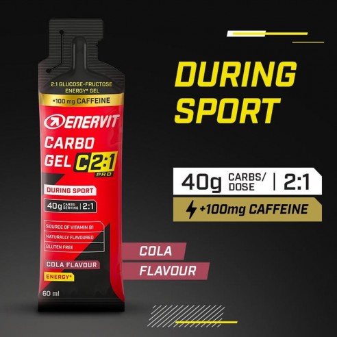 Gel Enervit C2:1 Carbo cafeina Cola