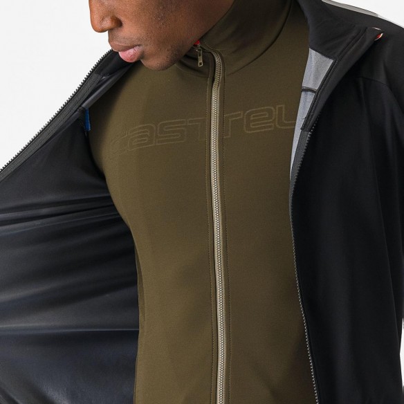 Chubasquero Ultra Rain Neg/Plt reflex