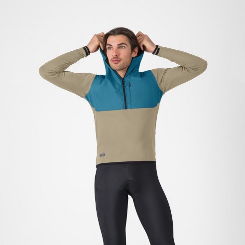 Sudadera Unltd Roam Vrd Oliva/Az Teal
