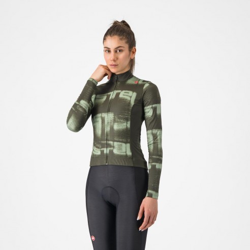Maillot Blur Thermal Vrd osc/Vrd Pimienta
