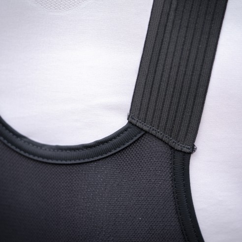 Culotte ciclismo unisex Fury negro y antracita