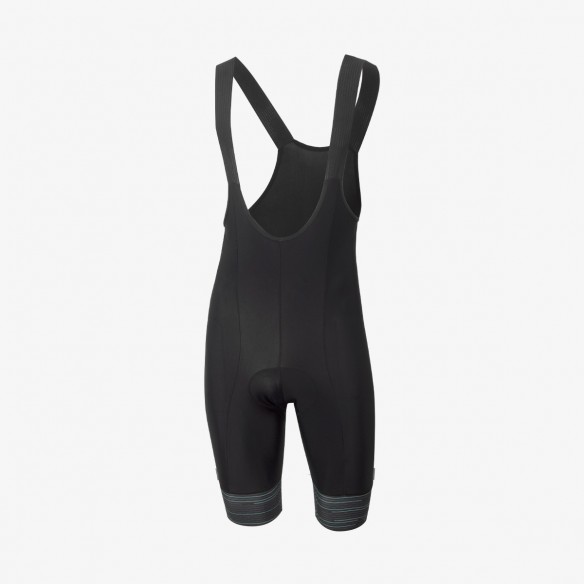 Culotte ciclismo unisex Fury negro y azul