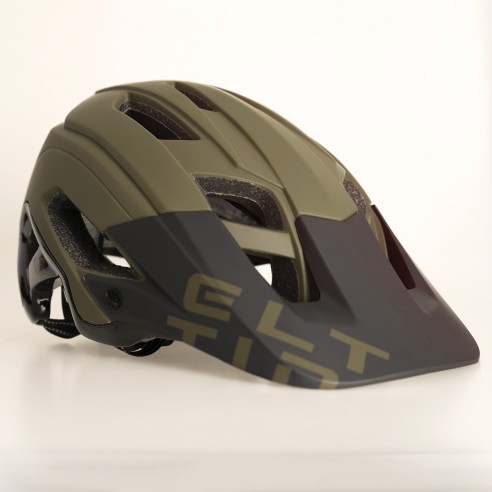 Casco MTB Hey Verde oliva mate y negro