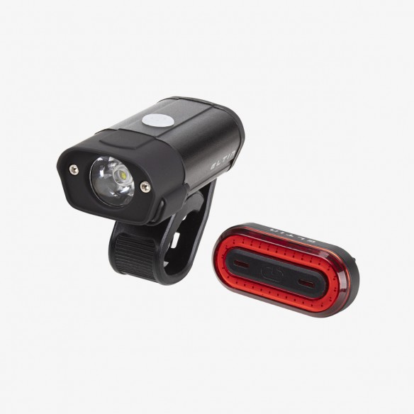 Pack luz bicicleta delantera y trasera Focus 40040Lm